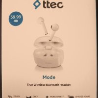 Безжични слушалки ttec mode, снимка 1 - Безжични слушалки - 43518388