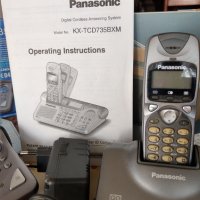 Продавам DEST телефон/секретар Panasonic KX-TCD735, снимка 6 - Стационарни телефони и факсове - 43883133
