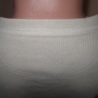 НОВ 100 % оригинален мъжки памучен бежов шпиц пуловер JOOP размер XL от Германия, снимка 4 - Пуловери - 40507430