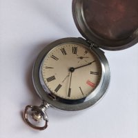 Джобен часовник Молния СССР , снимка 3 - Антикварни и старинни предмети - 43886064