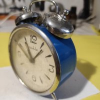 Стар Немски Механичен Часовник Будилник Ruhla, снимка 3 - Антикварни и старинни предмети - 43515568