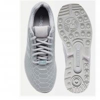 маратонки Adidas ZX Flux TechFit – Gray Scale  номер 43, снимка 7 - Маратонки - 32877410
