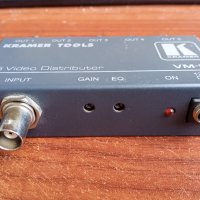 Kramer VM-51 1:5 Composite Video Distribution Amplifier, снимка 2 - Друга електроника - 38103855