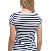 Нова дамска моряшка тениска с малък трансферен печат Котвичка, снимка 6 - Тениски - 27952521