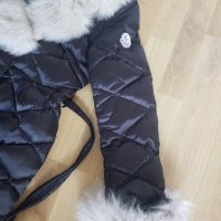 Страхотно Черно яке Moncler с гъши пух, снимка 7 - Якета - 43302610