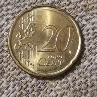 20 евроцента Малта 2021 година. Северно злато. , снимка 2 - Нумизматика и бонистика - 43185074