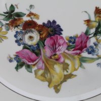 Немска порцеланова чиния ''Rossentall Ivory'', снимка 5 - Колекции - 43185017