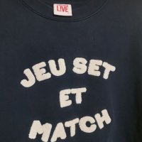 Lacoste Live - Sweat à imprimé « Jeu Set Match. , снимка 3 - Блузи - 39520679