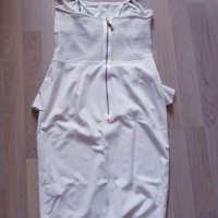PINKO $299 оригинална бяла рокля S, снимка 7 - Рокли - 33179266