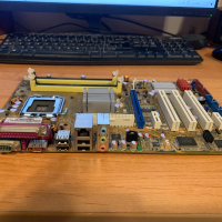 Дъно Asus P5B SE сокет 775 DDR2 PCI Express Sata, снимка 2 - Дънни платки - 44900965