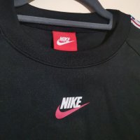 NIKE SPORTSWEAR TAPED LONGSLEEVE. , снимка 2 - Блузи - 39827670