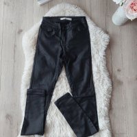 Черен панталон промазка , снимка 6 - Панталони - 38631253