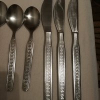 Руски вилици, лъжици, ножове неръждаема стомана , снимка 2 - Прибори за хранене, готвене и сервиране - 38541158