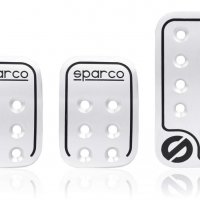 капаци за педали Sparco Silver Спарко 3 броя педали , снимка 1 - Аксесоари и консумативи - 33146027