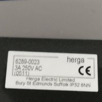 Компактен метален педал 6289 - 0023  Herga  3A при 250 V, снимка 2 - Друга електроника - 43459041
