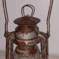 Стар германски газов фенер 158, снимка 4 - Други ценни предмети - 43543693