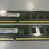 8GB (2x4GB) DDR3 Micron PC3-12800U (1600Mhz,CL-9,1,5V), снимка 1 - RAM памет - 40133775