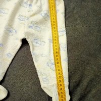 Бебешки хавлиени ританки 0-3 месеца, снимка 4 - Панталони и долнища за бебе - 43243932