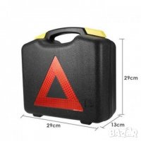Комплект пътна помощ за автомобил пластмасов куфар с дръжка, снимка 2 - Аксесоари и консумативи - 38981611