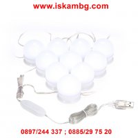 Самозалепващи се LED лампи за огледало - код 2467, снимка 16 - Други - 26719031