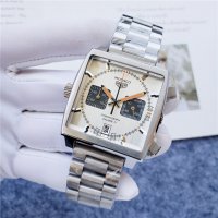 Мъжки часовник TAG Heuer Monaco Calibre 11 с кварцов механизъм, снимка 4 - Мъжки - 38849489