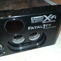 CREATIVE-creative x-fi fatal1ty edition sound blaster-внос france 1305231903, снимка 5 - Други - 40690960
