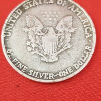 Монета 1990-1 oz American , снимка 1 - Нумизматика и бонистика - 28073618