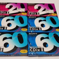 SONY CDix хром аудиокасети японски; по-добра от SONY UX, снимка 1 - Аудио касети - 43353229