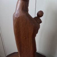 Статуя Богородица с Младенеца, снимка 4 - Статуетки - 39537825