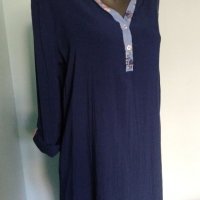 Ефирна туника тип блуза "S'Oliver" / голям размер , снимка 1 - Туники - 37386026