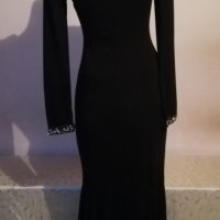 Черна дълга официална рокля Sarah Connor р-р S/М , снимка 9 - Рокли - 37026127