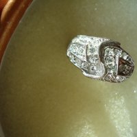 пръстен с камъни, снимка 1 - Пръстени - 38477362