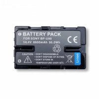 ANIMABG Батерия модел BP-U90 за видеокамери на Sony с капацитет 6600mAh 14.4V Li-Ion, снимка 3 - Батерии, зарядни - 43971806