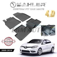 Гумени Стелки SAHLER 4D RENAULT FLUENCE 2009 - 2016, снимка 1 - Аксесоари и консумативи - 44089278