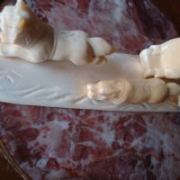 Уникална фигурална композиция от кост на морж, снимка 16 - Колекции - 27389511