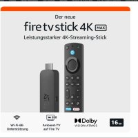 НОВ Amazon Fire TV stick 4K MAX - 16 Gb, снимка 3 - Плейъри, домашно кино, прожектори - 43238238
