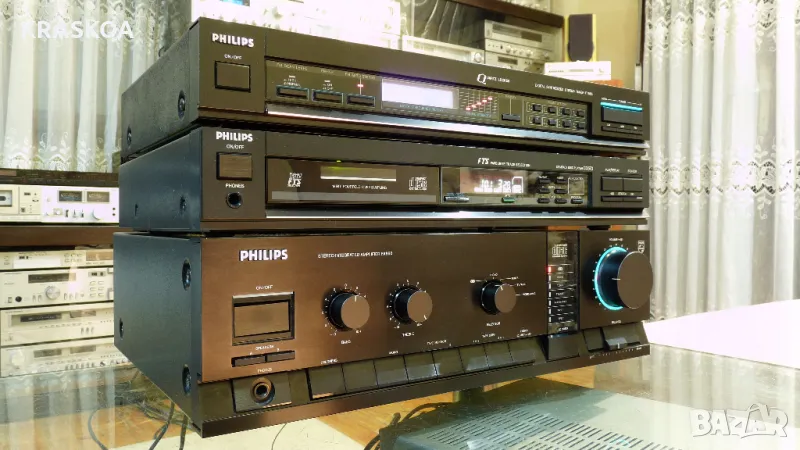 PHILIPS FA 860 & СД Плеър   CD 670 &  FT 565, снимка 1