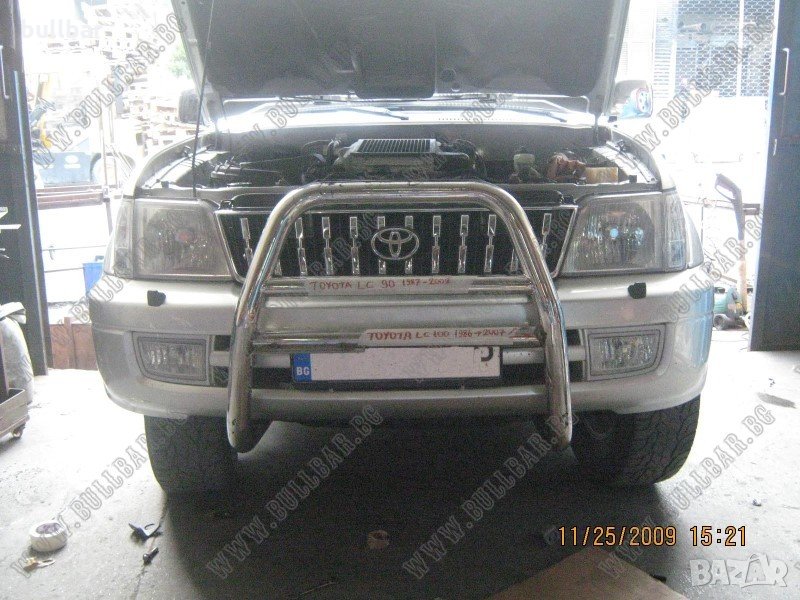 Ролбар, булбар за Toyota Land Cruiser 90, 100 1996+, снимка 1