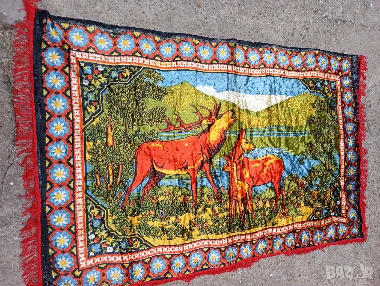 Стар ковьор,килим за стена, снимка 1