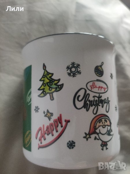 Коледна чаша Happy , снимка 1