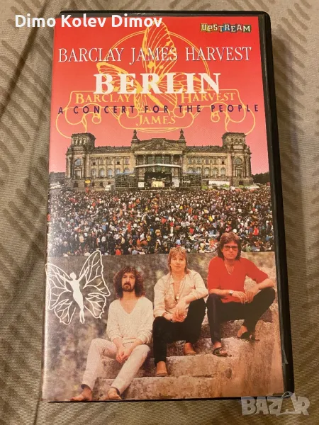 Barclay James Harvest - Berlin Live VHS HiFi Касета, снимка 1