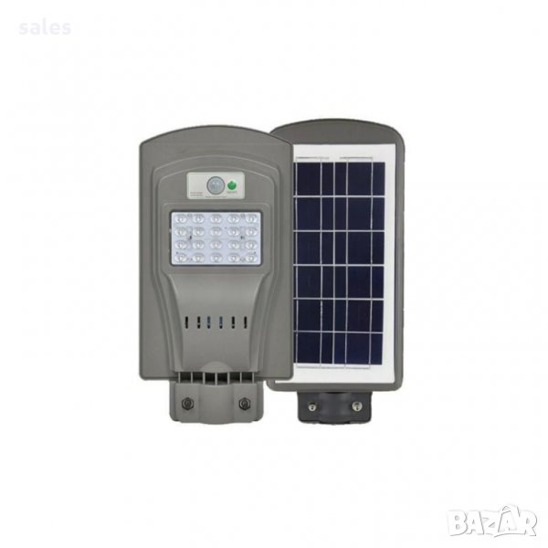 Соларна външна лампа с дистанционно управление 20W, снимка 1