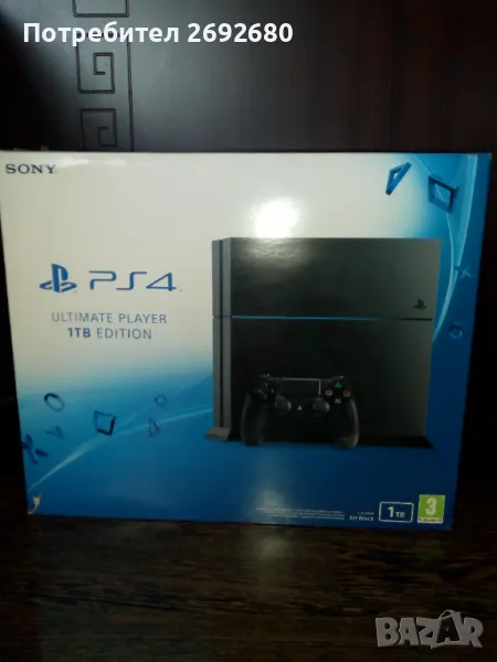 PS4/1Т+камера+допълнителен джойстик , снимка 1