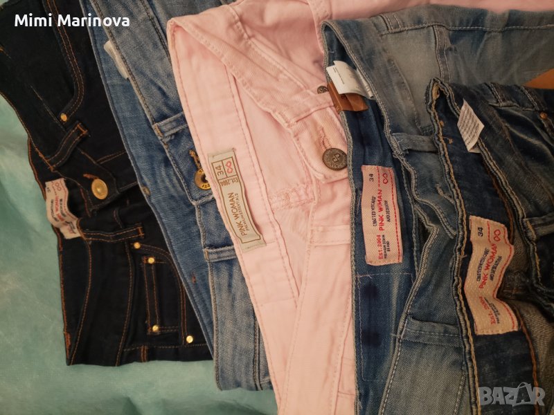 Дънки Pink woman 34 размер за деца или слаби дами, снимка 1