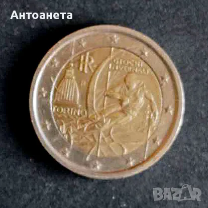 Възпоменателни 2 евро Италия, Австрия, Литва, Латвия, снимка 1