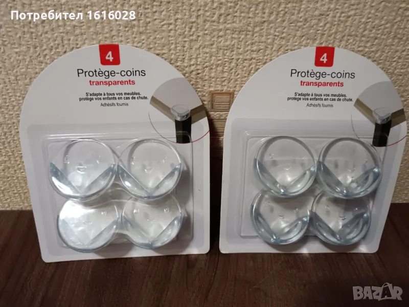 Силиконови ъглови протектори за бебета., снимка 1