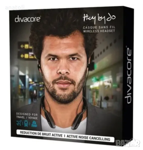 Слушалки Неу Ву Јо ot Divacore от Германия лявата несе чува за смяна, снимка 1