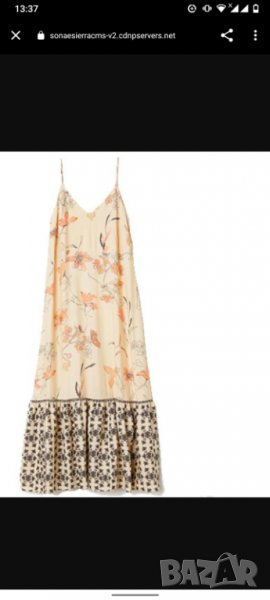 Дълга рокля H&М 40 М/Л, снимка 1