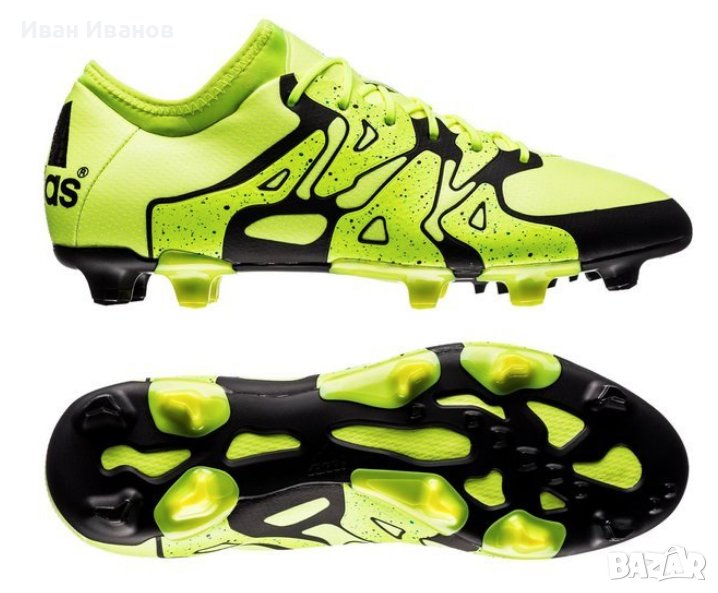 професионални бутонки  adidas X 15.1 FG/AG   номер 43,5-44, снимка 1