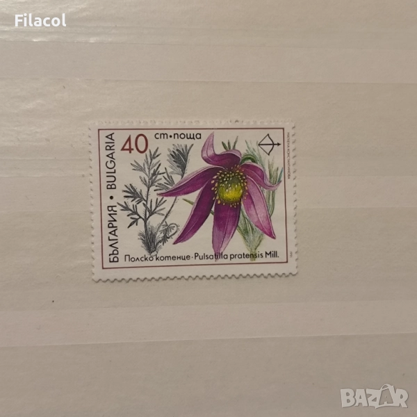 България 1991 г. Акция 2000 за опазване на околната среда, снимка 1